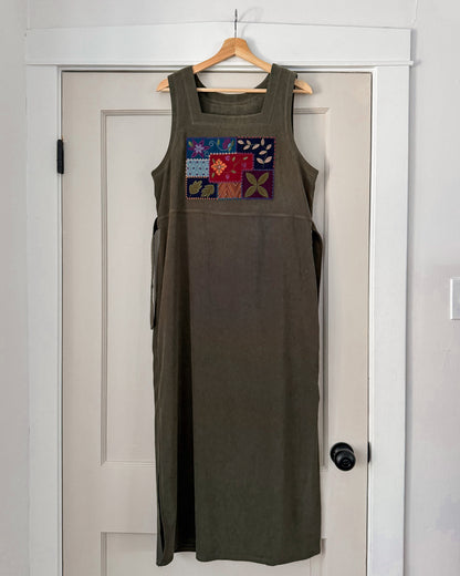 Olive Fall Dress