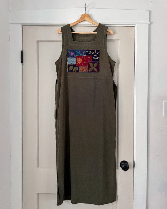 Olive Fall Dress