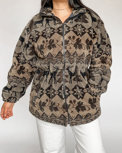 Fleece Deer Jacket