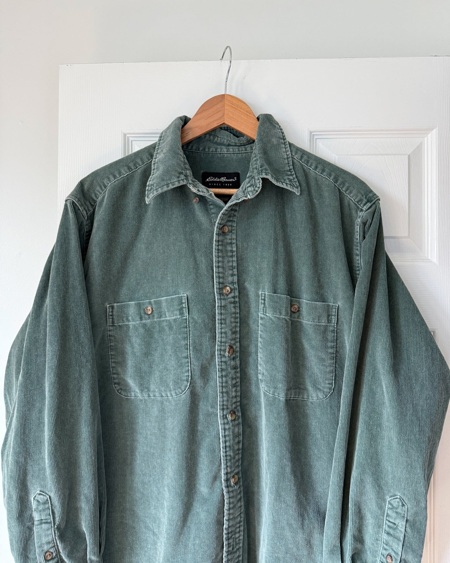 Eddie Bauer Micro Cord Shirt