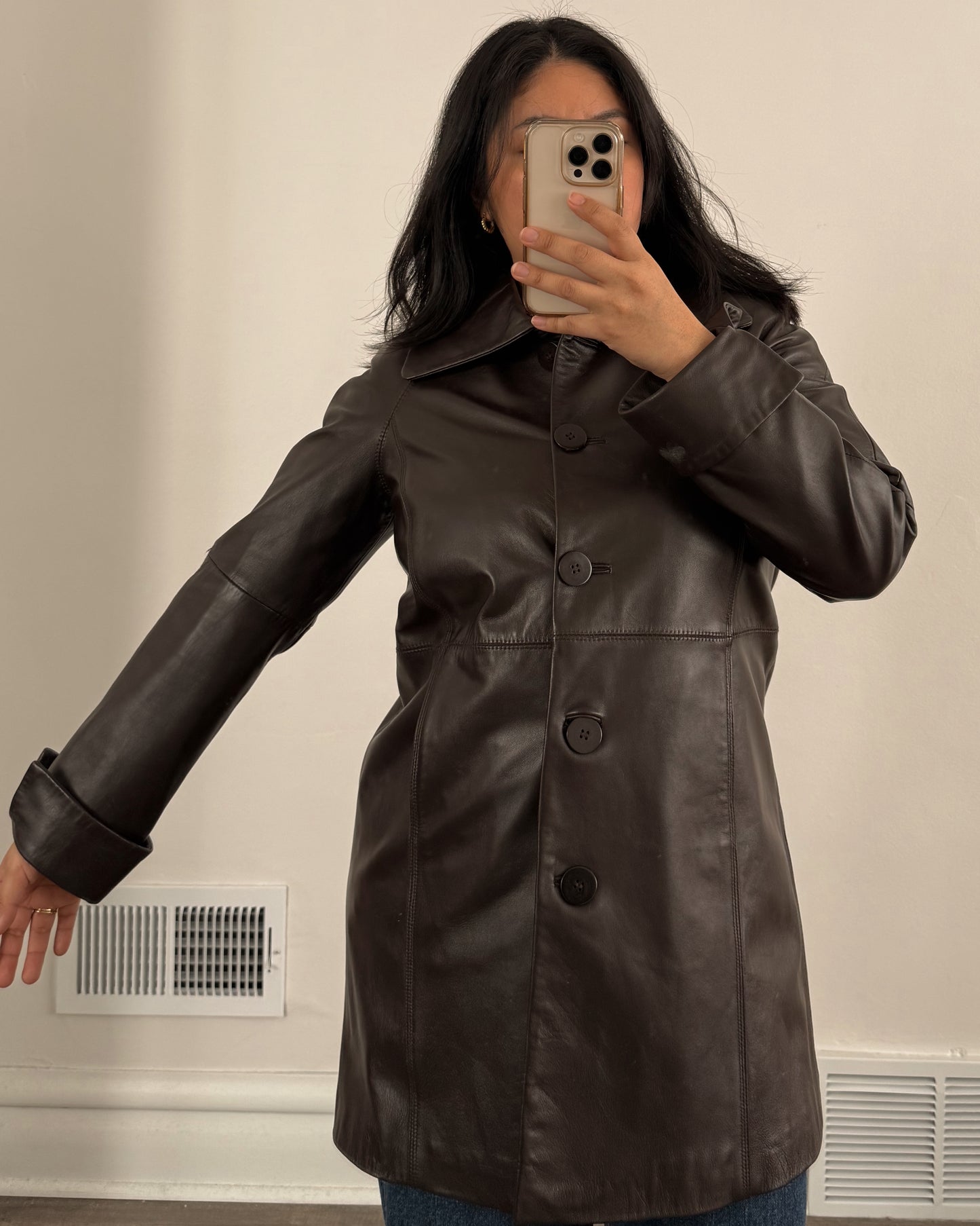 Brown Leather Jacket