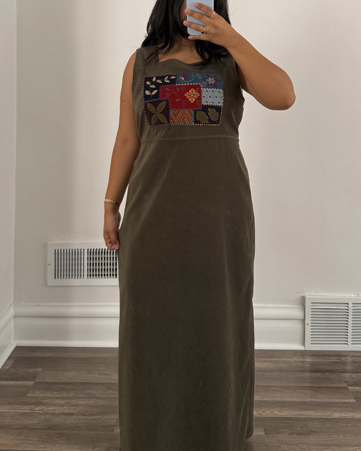 Olive Fall Dress