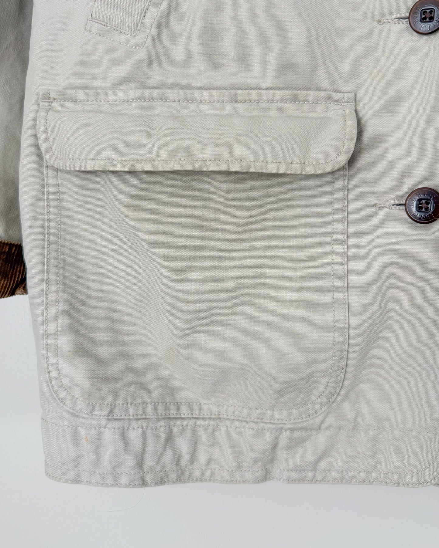 L.L. Bean Chore Coat Fish & Deer Lined