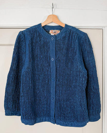 Bis Bis Crinkled Denim Jacket