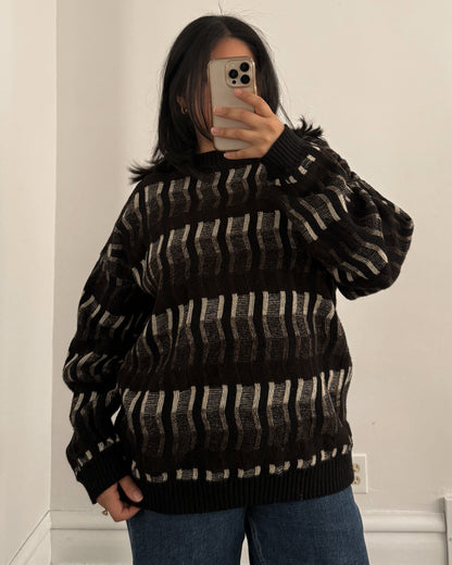 Protegé Patterned Knitted Sweater
