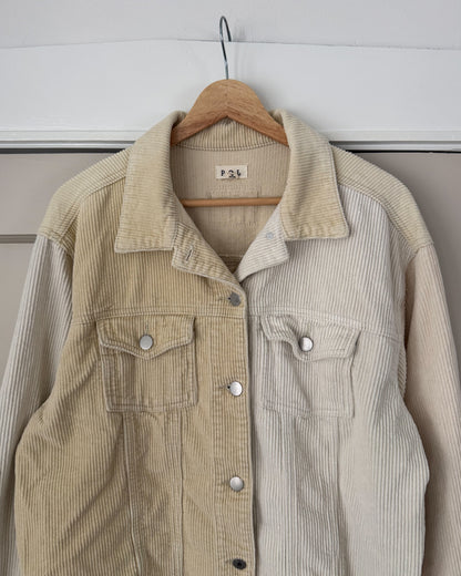 POL Two Toned Corduroy Jacket