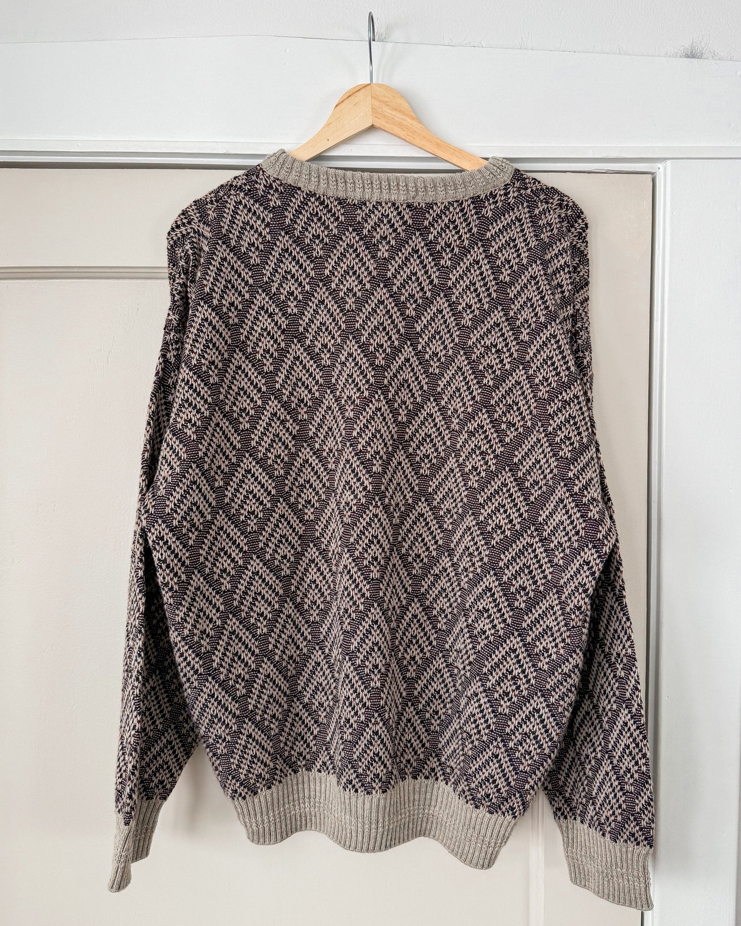 Van Heusen Diamond Knitted Sweater