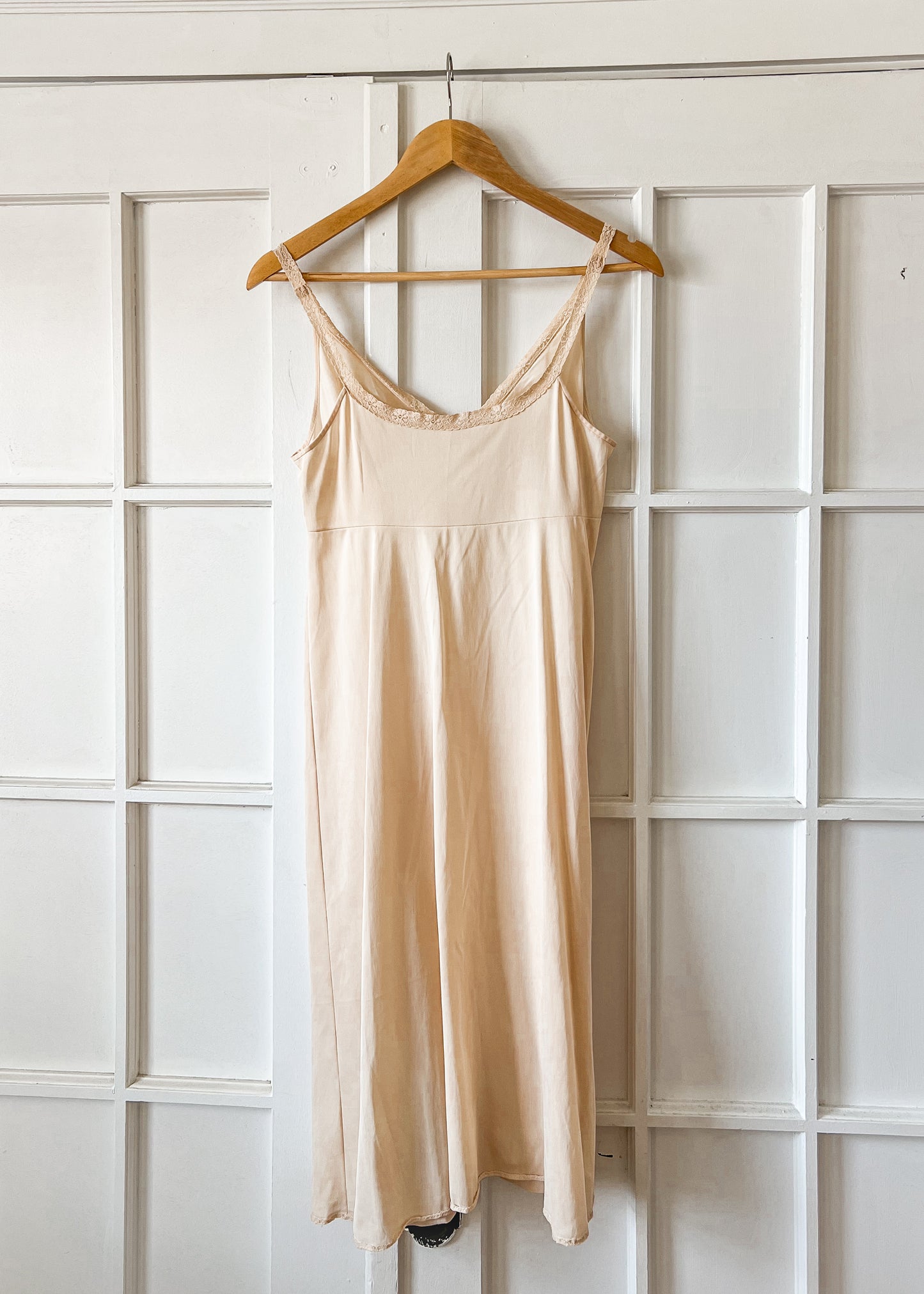 Beige Slip Dress