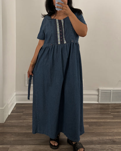 Vintage Denim Dress