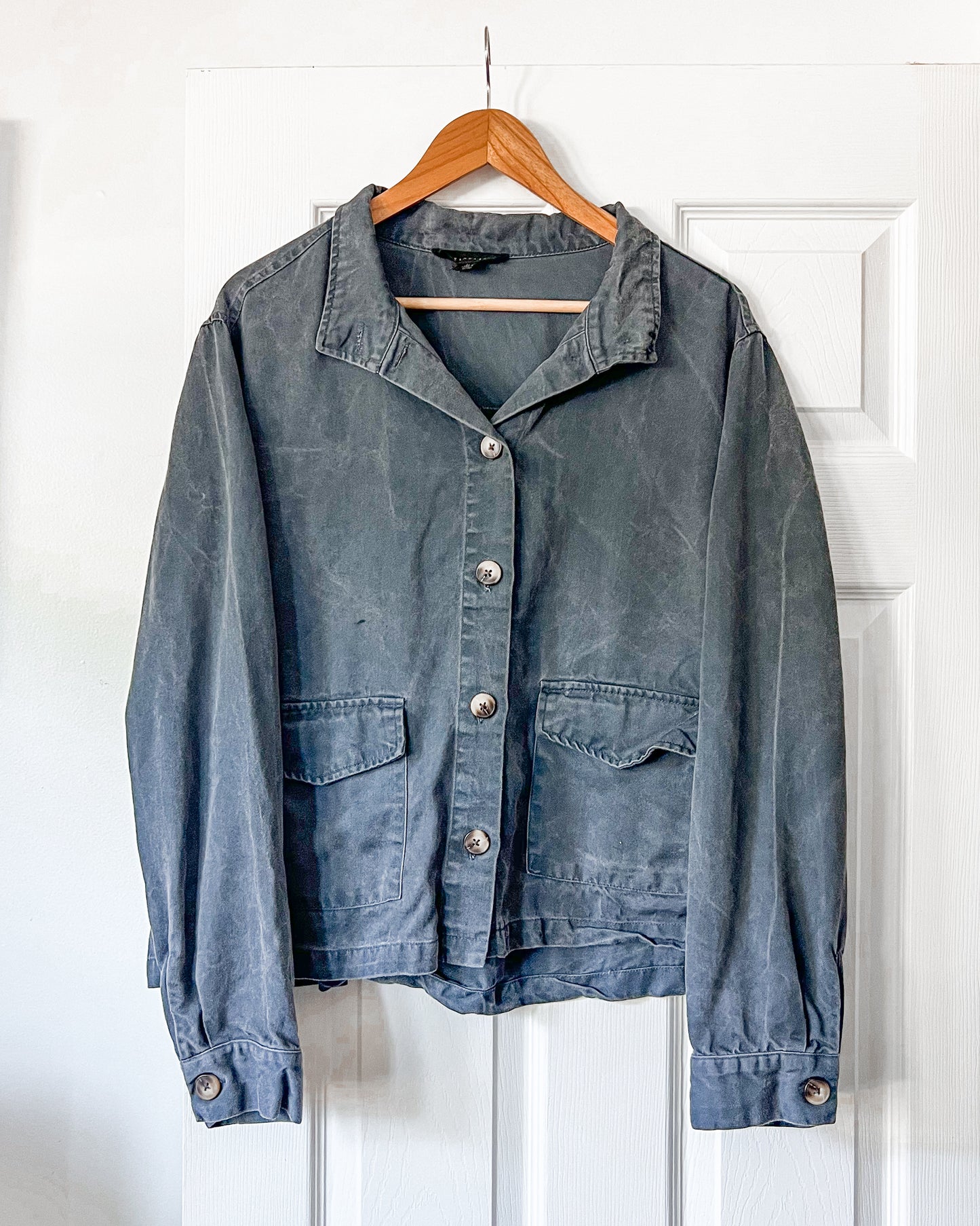 Charcoal Blue Lightweight Jacket