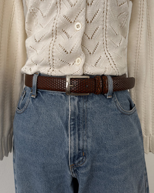 IZOD Leather Belt 33”-37”