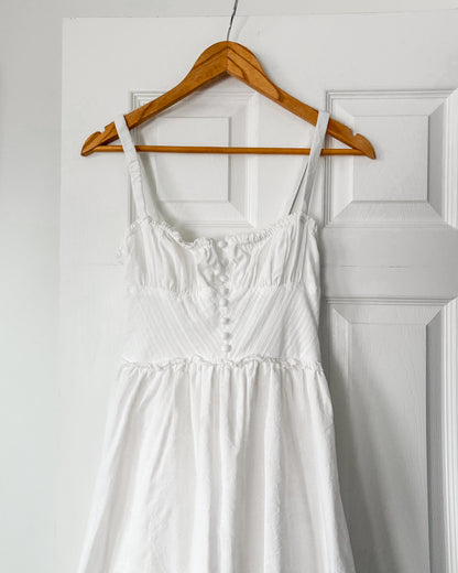 White Corset Dress