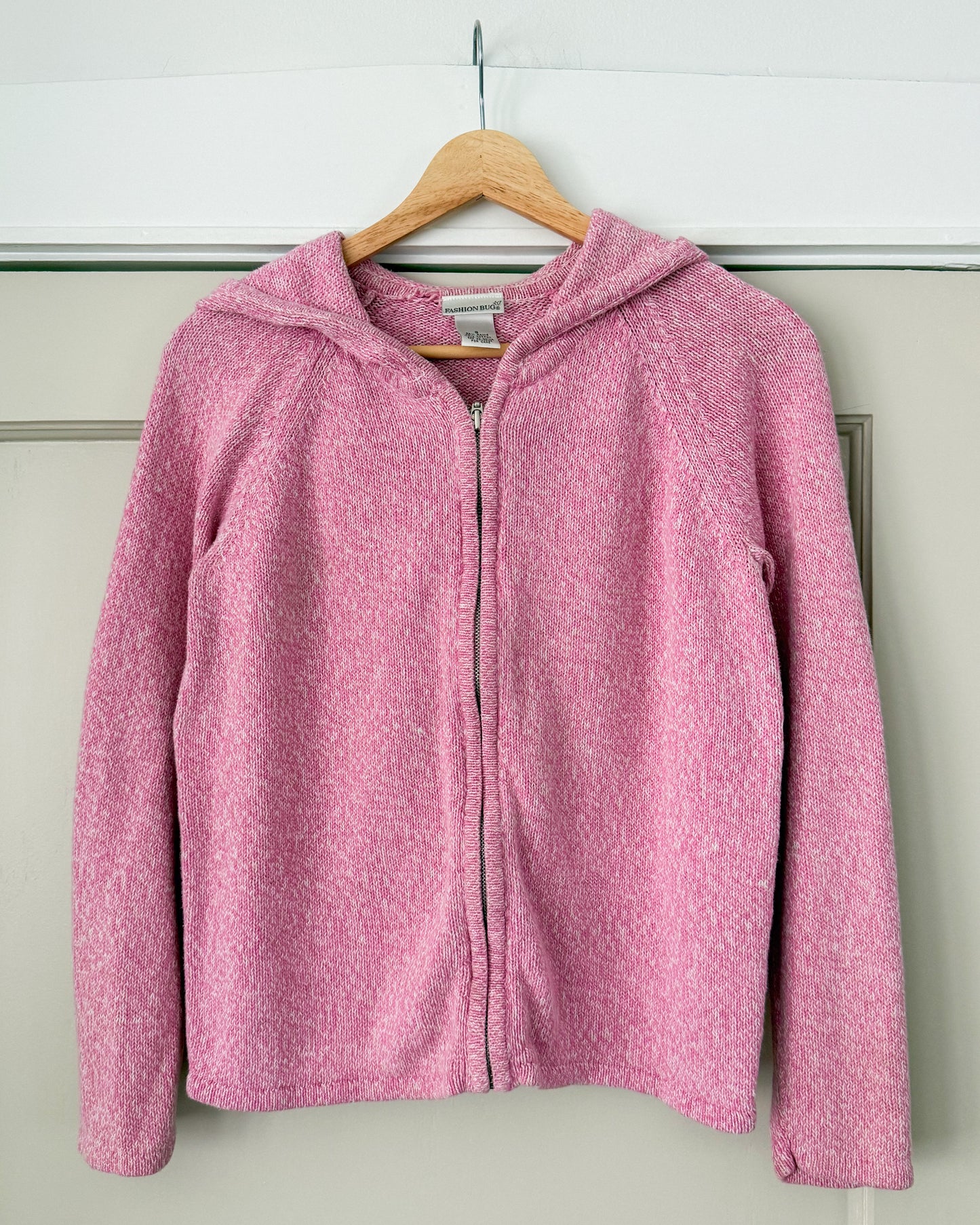 Pink Zip Up Hoodie