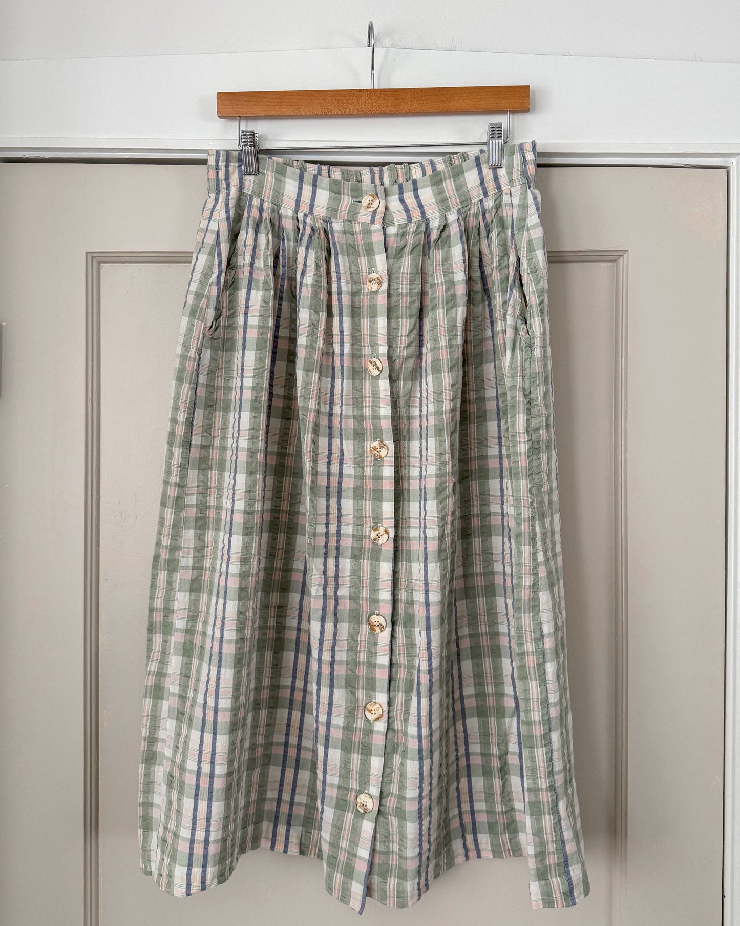 Vintage Orvis Plaid Skirt