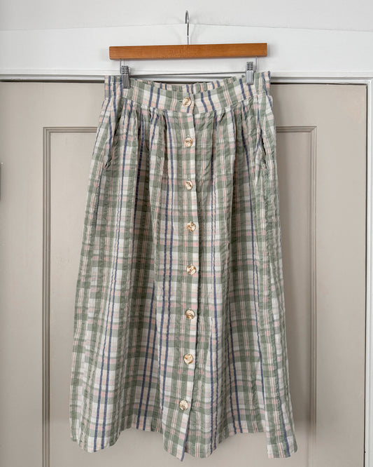 Vintage Orvis Plaid Skirt