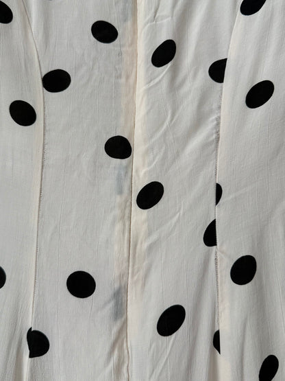 Polka Dot Maxi Dress