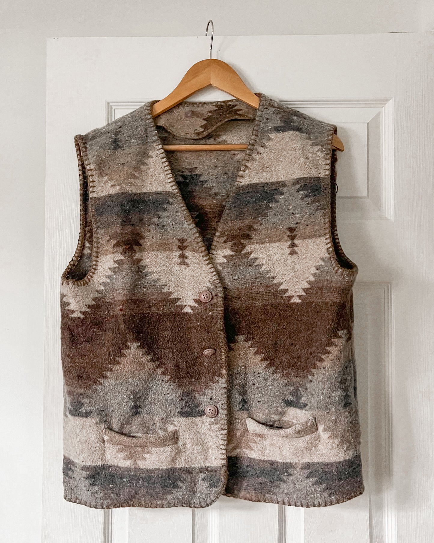 Wool Neutral Vest