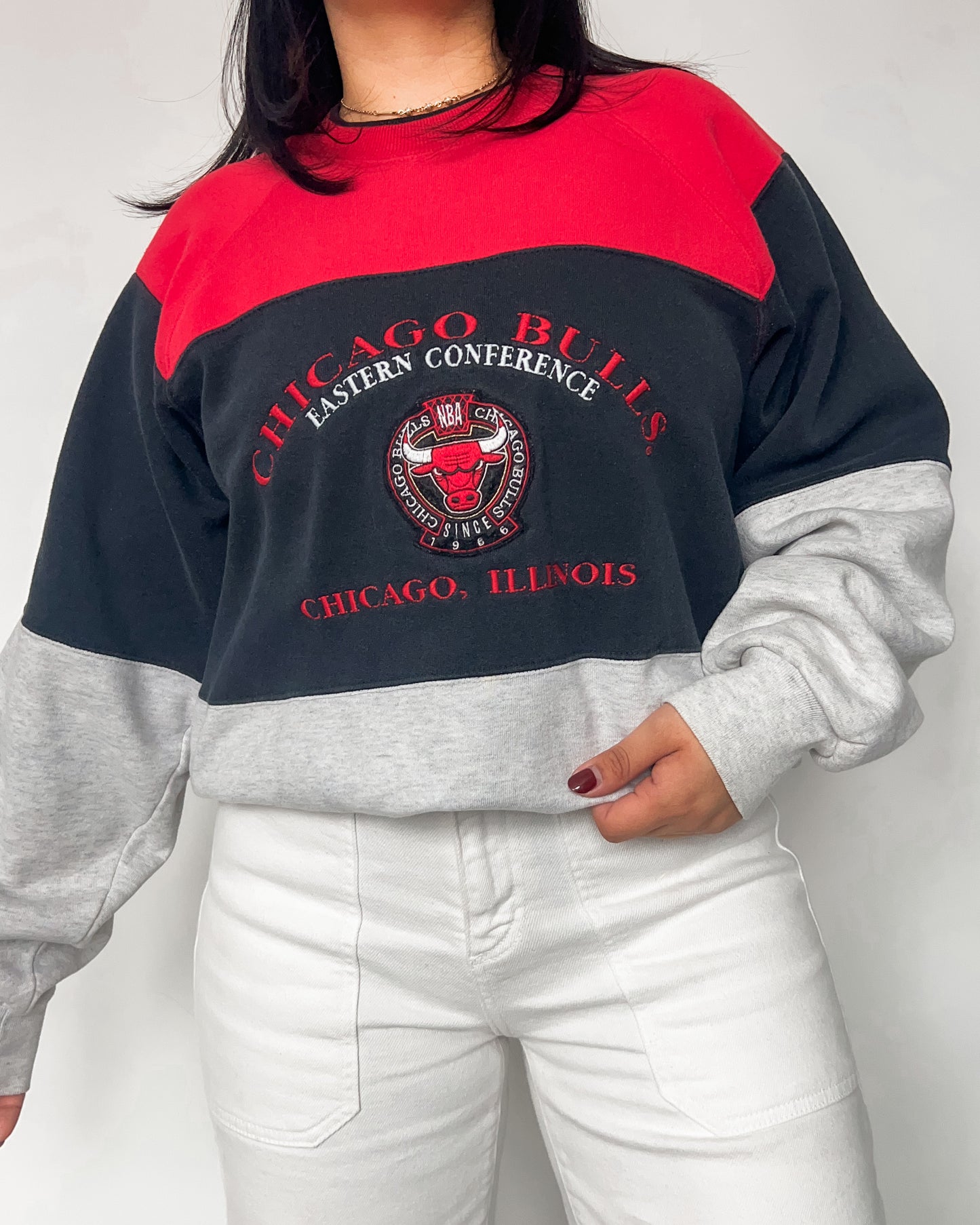 Vintage Nutmeg Chicago Bulls Crewneck