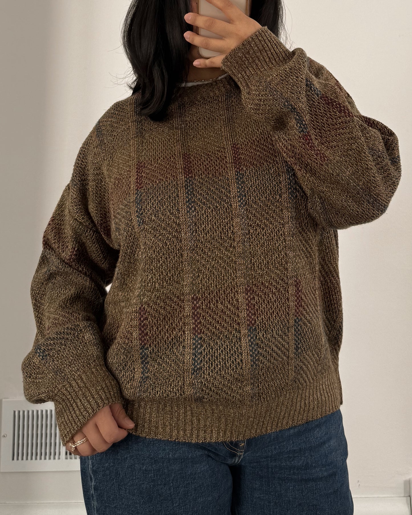 Vintage Geoffrey Beene Knitted Sweater