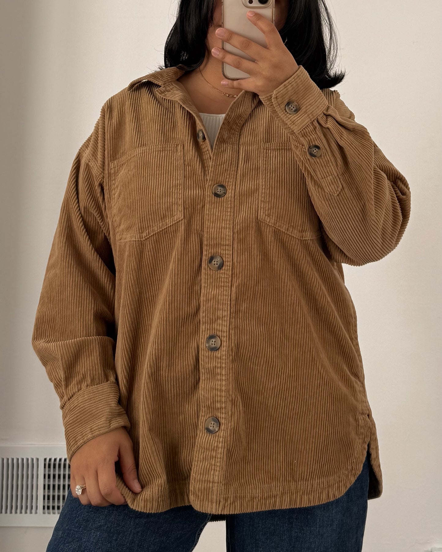 Caramel Corduroy Jacket