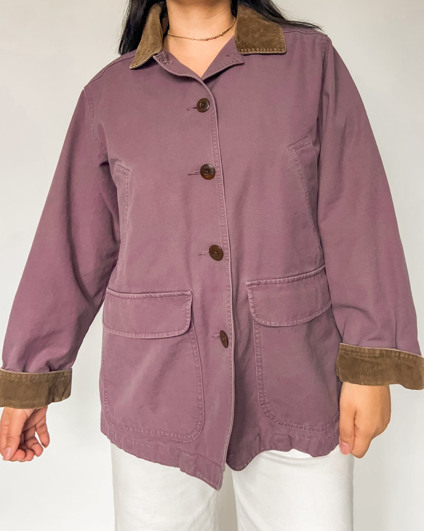 L.L. Bean Purple Chore Jacket