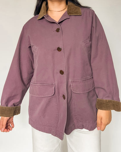L.L. Bean Purple Chore Jacket