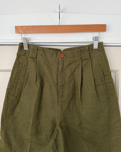 Vintage Liz Claiborne Linen High Rise Shorts
