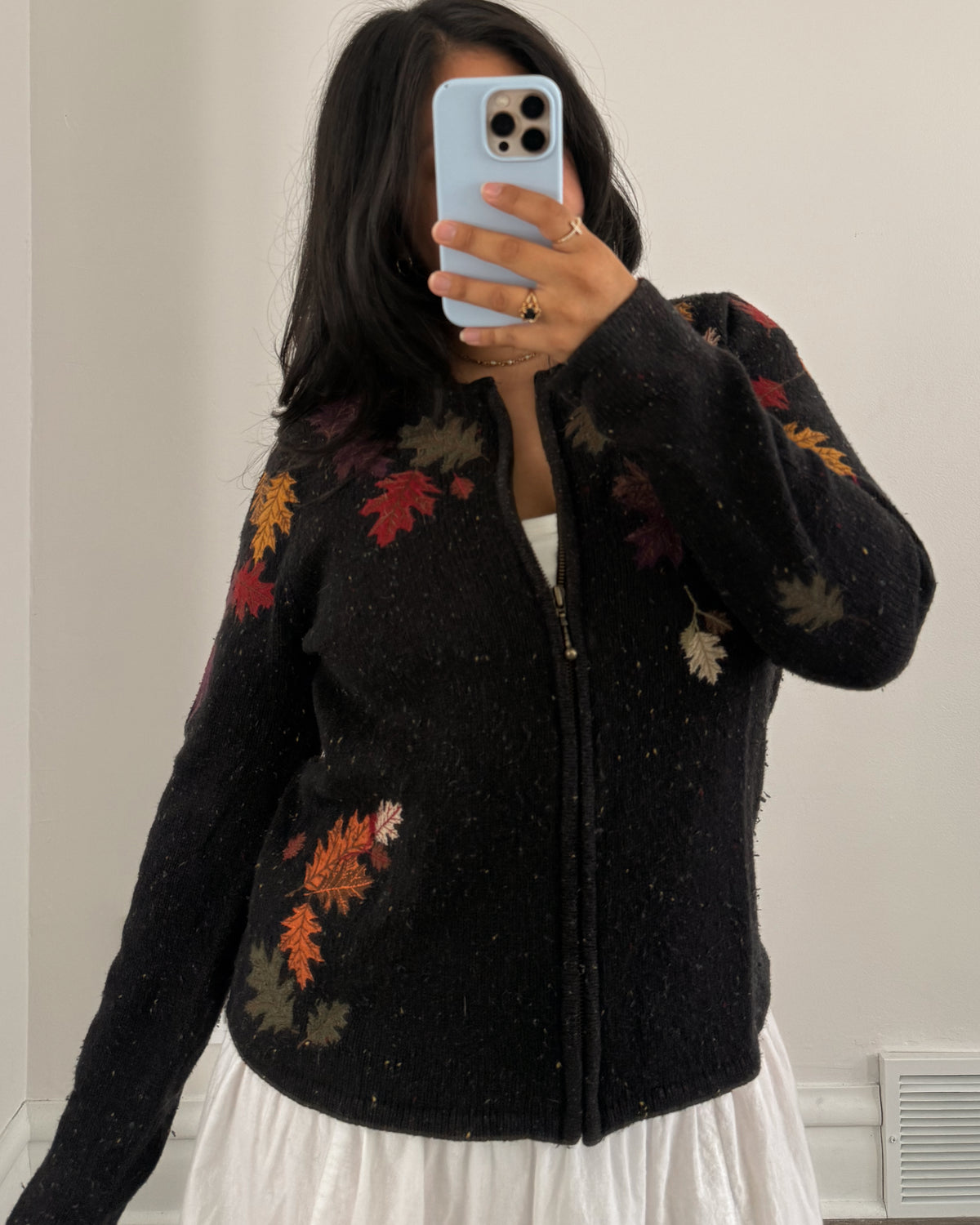 2004 Fall Zip Up Sweater