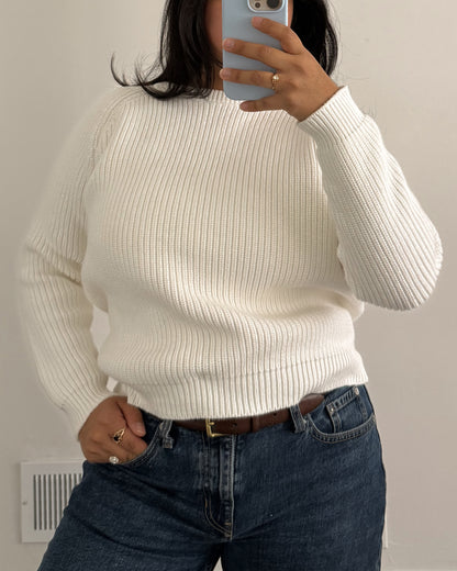 Lands’ End Cotton Knitted Sweater