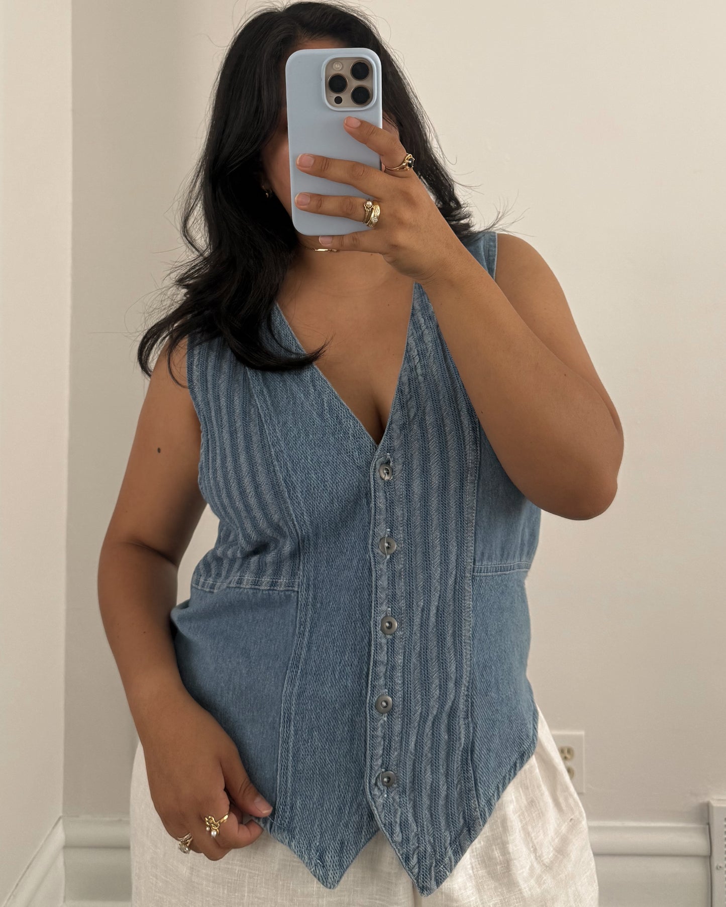 Vintage Denim Vest