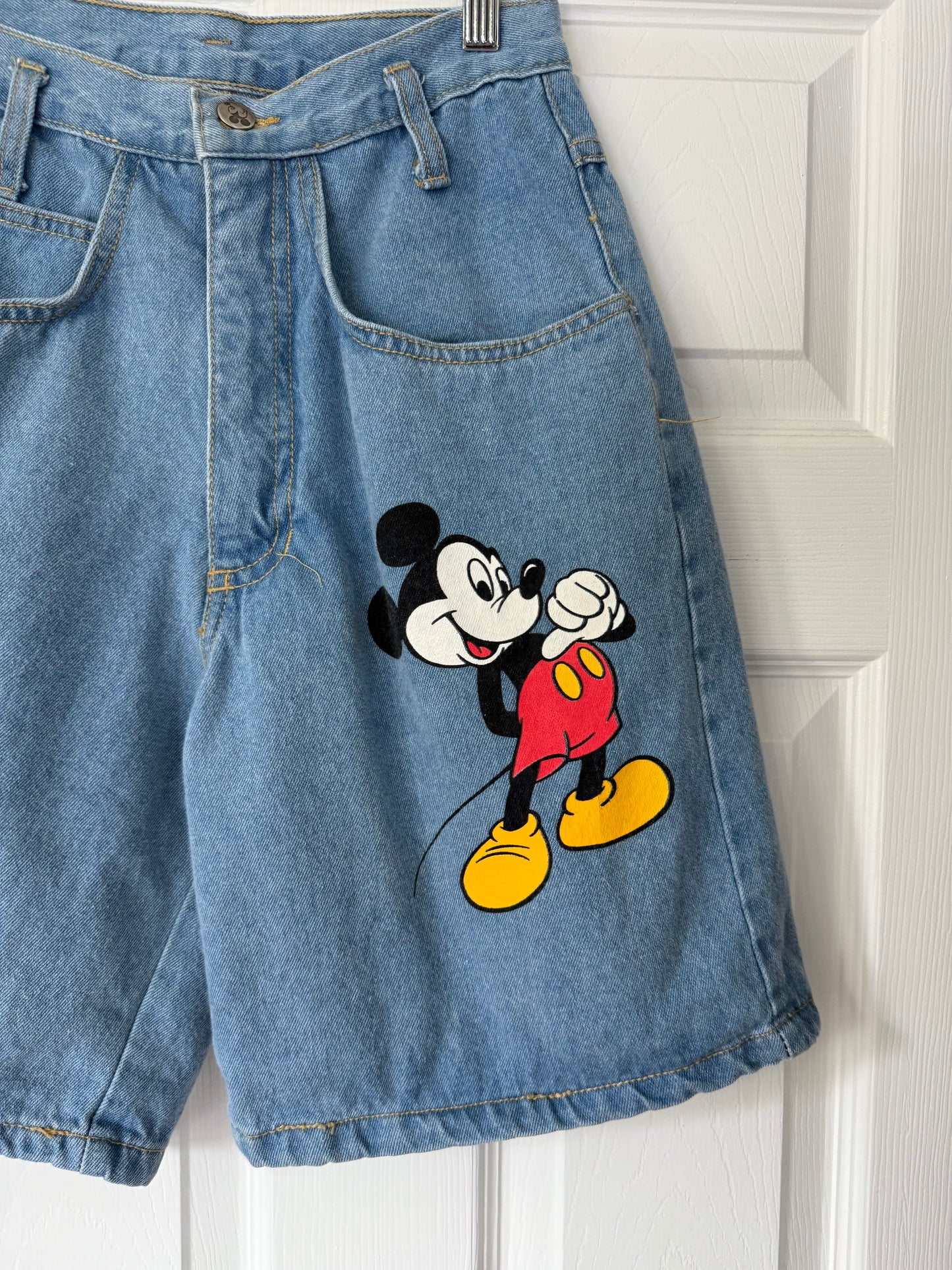 Vintage Mickey Denim Shorts