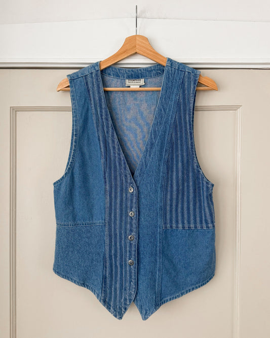Vintage Denim Vest