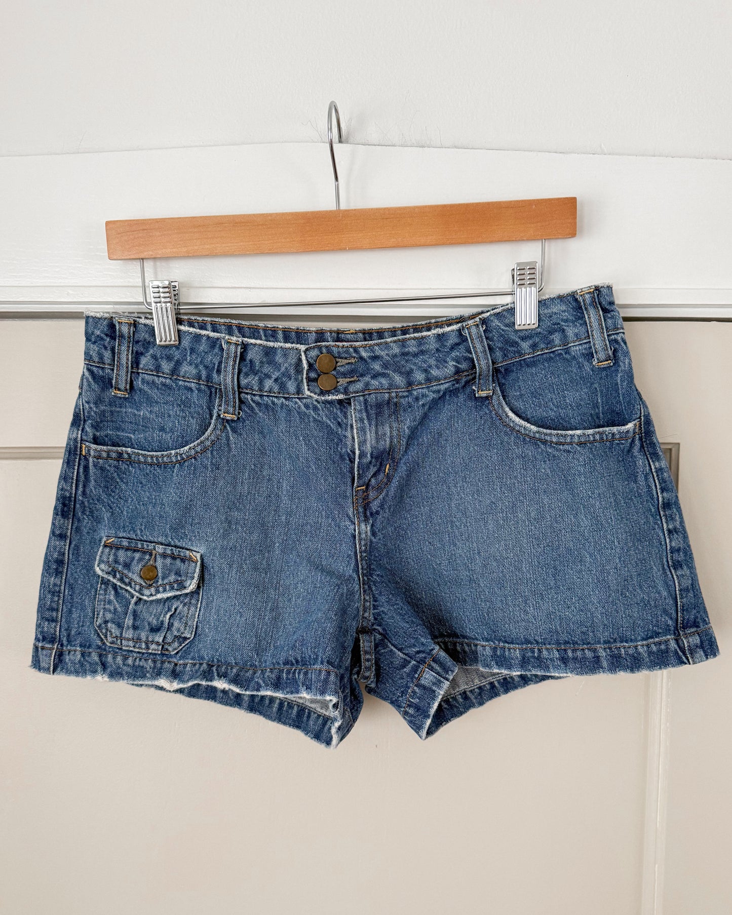SO Low Rise Denim Shorts