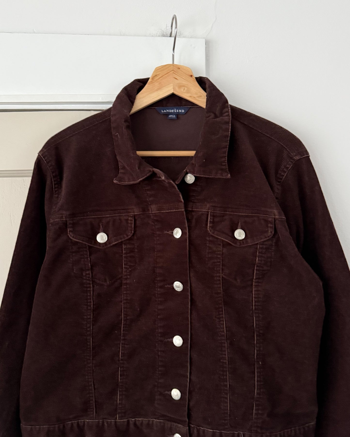 Brown Micro Corduroy Jacket