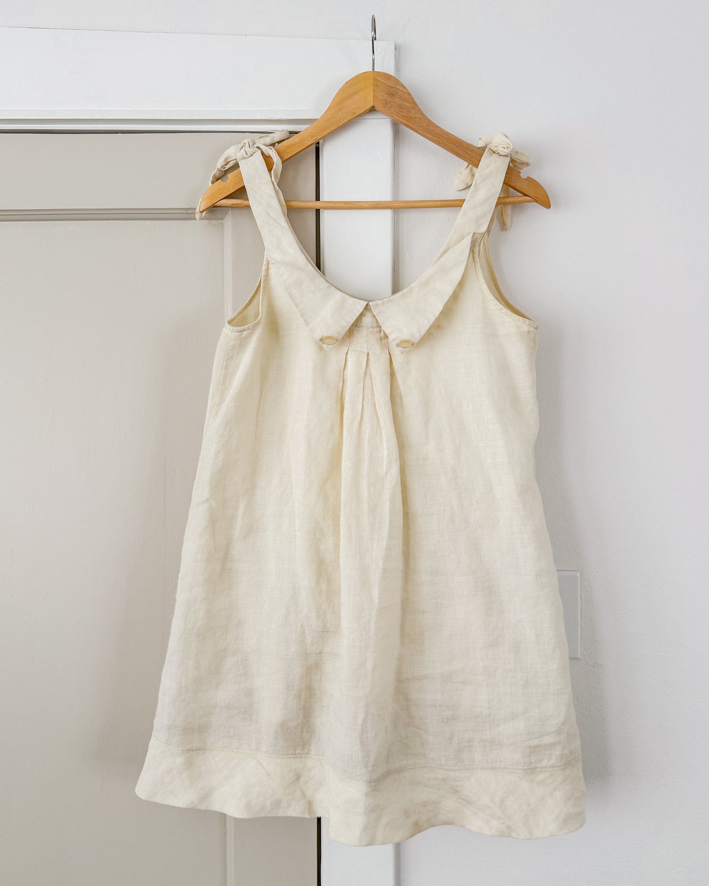 Linen Babydoll Dress