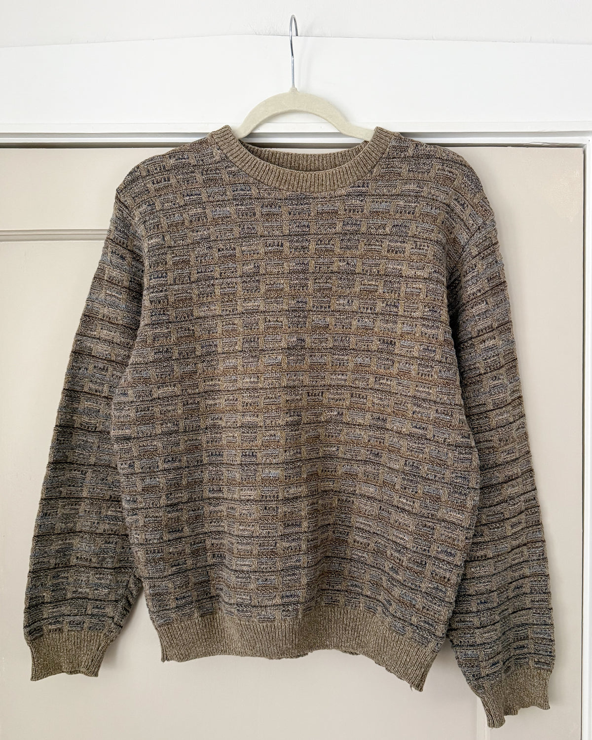 90’s Basketweave Knit Sweater