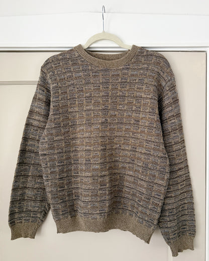 90’s Basketweave Knit Sweater
