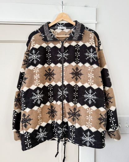 Fleece Snowflake Jacket