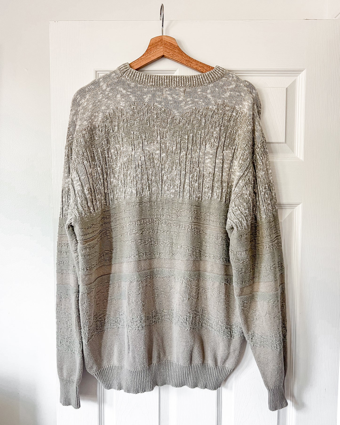 Vintage Golf Textured Knitted Sweater
