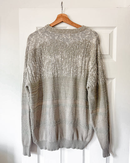 Vintage Golf Textured Knitted Sweater