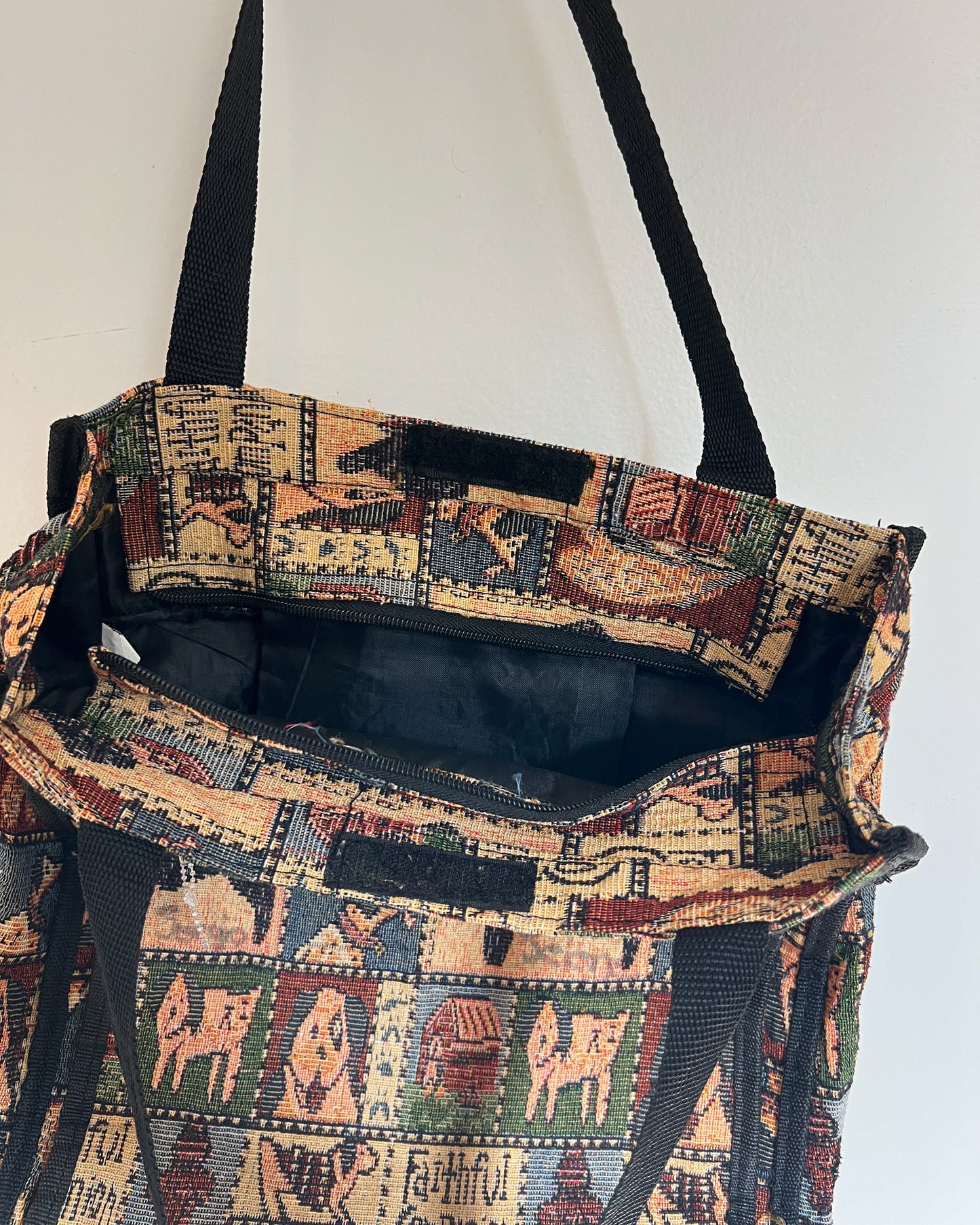Dog Tapestry Tote Bag