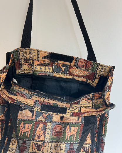 Dog Tapestry Tote Bag