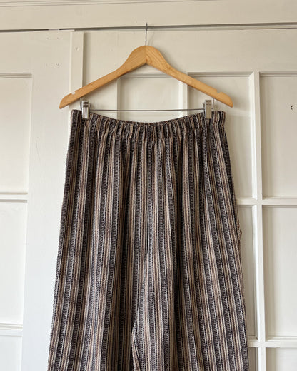 Stripped Straight Leg Pants