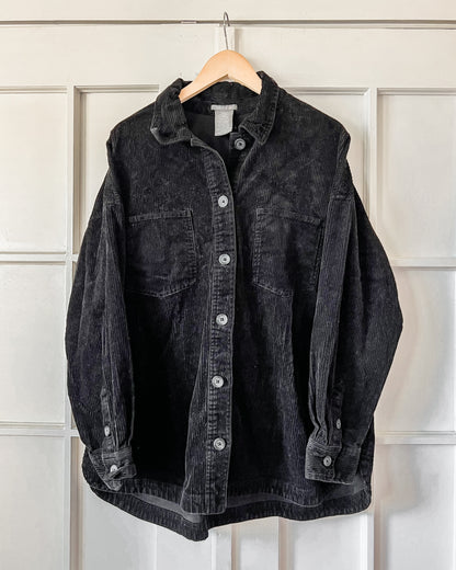 Black Corduroy Shirt