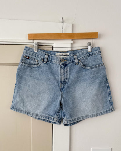 Tommy Hilfiger Boyfriend Midrise Denim Shorts W32