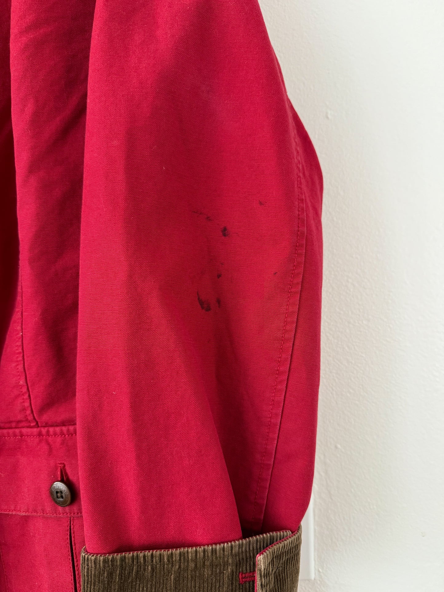Vintage L.L. Bean Red Chore Coat