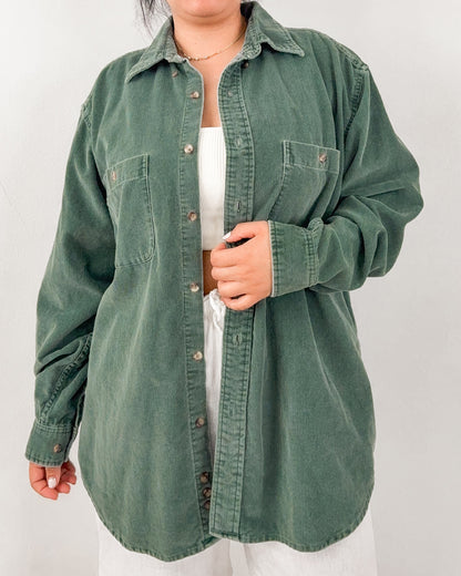 Eddie Bauer Micro Cord Shirt