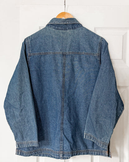 Vintage Blair Cat Embroidered Denim Jacket