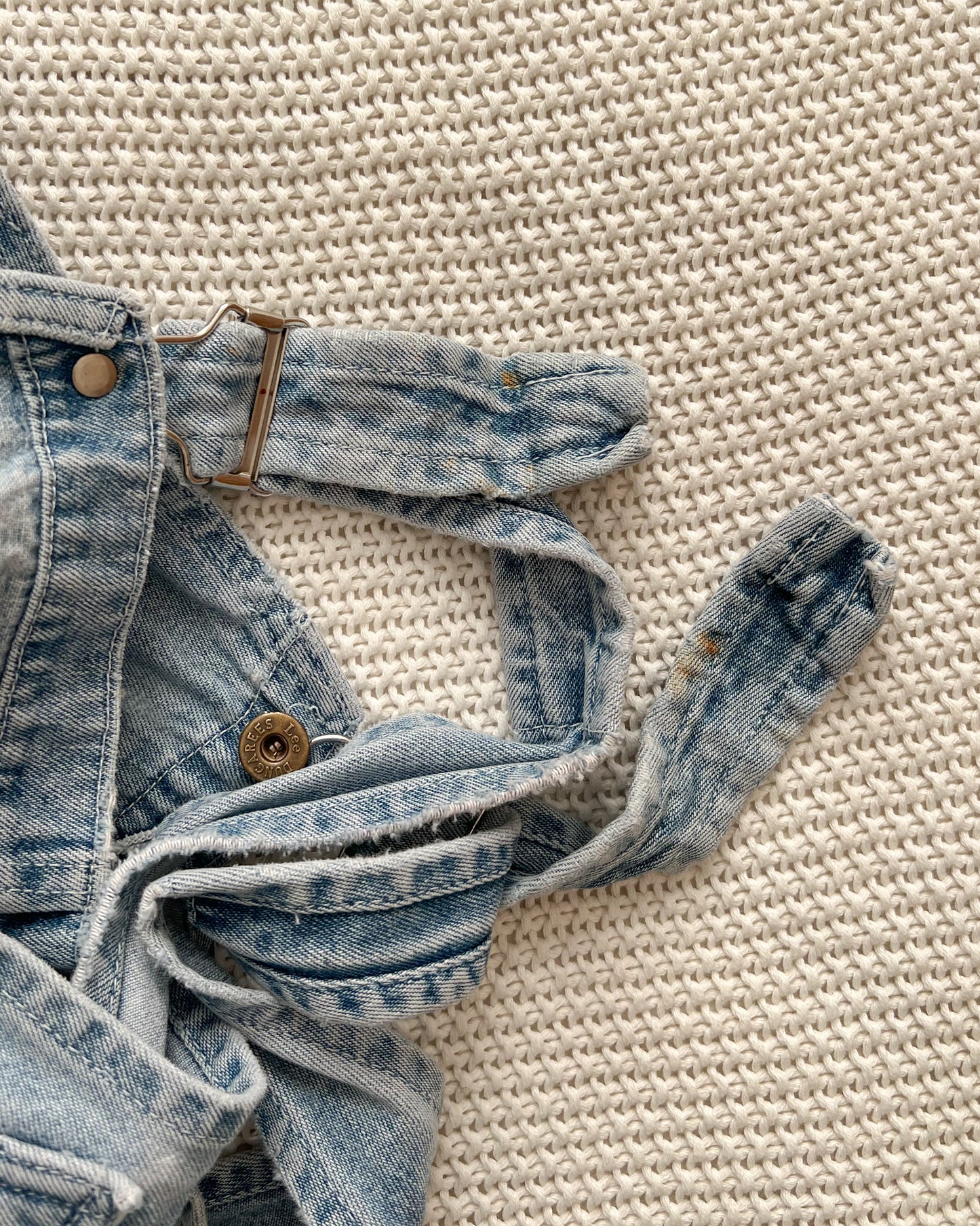 Lee Dungarees Carpenter Denim Overalls