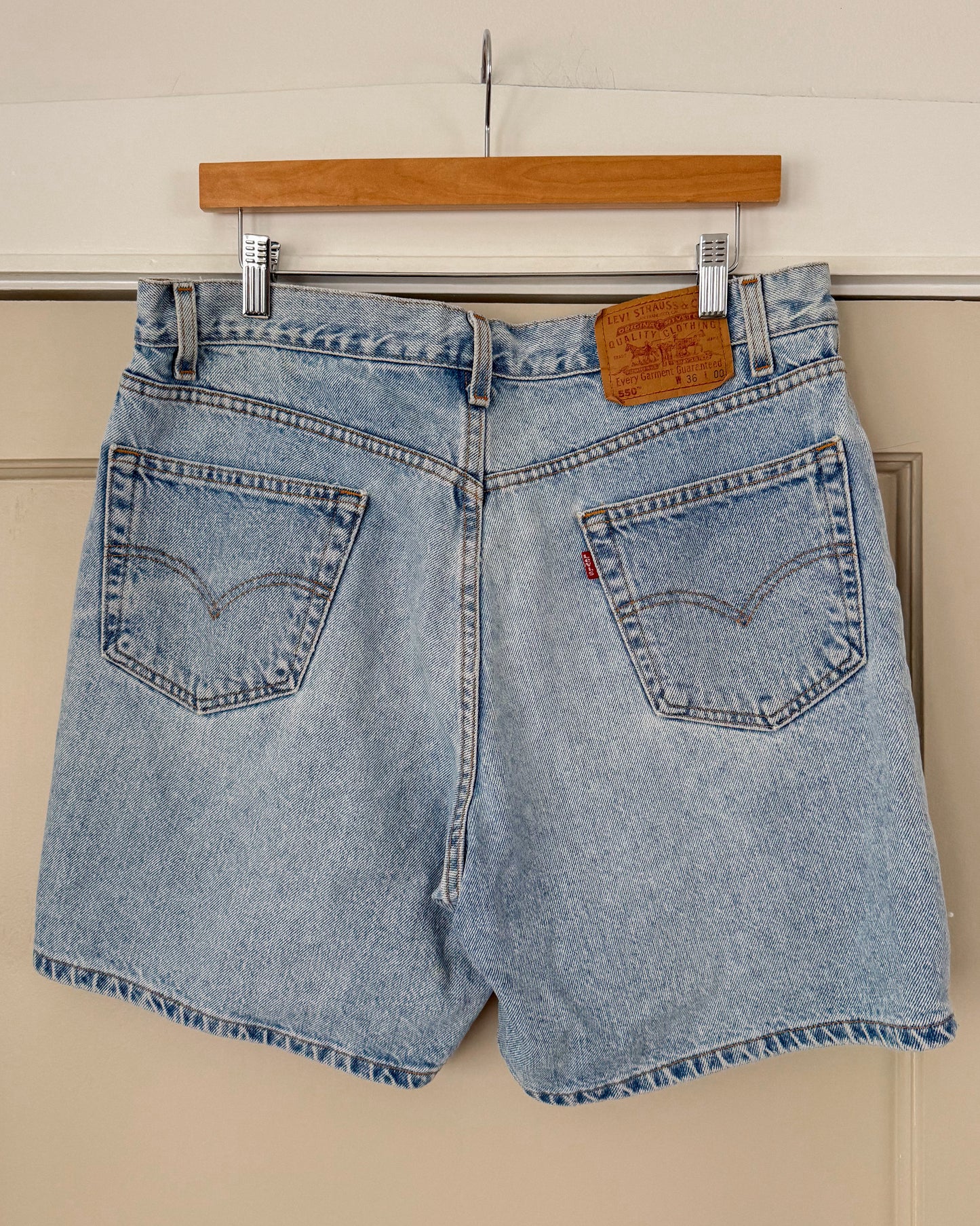 Levi’s 550 Relaxed Fit Denim Shorts